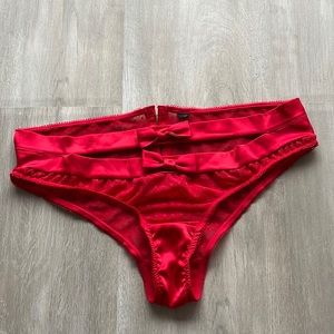Victoria’s Secret Red Sexy Lace Panties